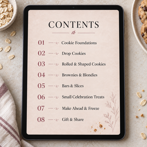 Cookies, Bars & Small Treats